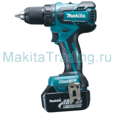 Аккумуляторная дрель-шуруповерт Makita BDF 459 SHE