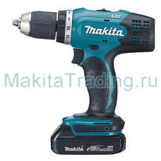 Аккумуляторная дрель-шуруповерт Makita DDF 453 RFE3