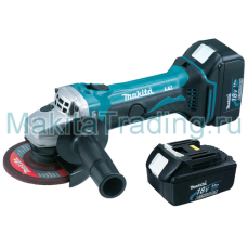 Аккумуляторная угловая шлифмашина Makita DGA 452 RFE