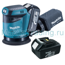 Аккумуляторная эксцентриковая шлифмашина Makita DBO 180 RFE